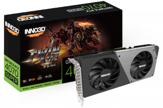 Inno3D GEFORCE RTX 4070 SUPER TWIN X2 NVIDIA 12 Giga Bites GDDR6X PC