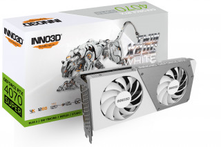 Inno3D GEFORCE RTX 4070 SUPER TWIN X2 OC NVIDIA 12 Giga Bites GDDR6X PC