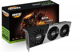 Inno3D GEFORCE RTX 4070 SUPER X3 OC NVIDIA 12 Giga Bites GDDR6X PC