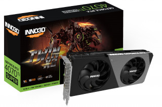 Inno3D GEFORCE RTX 4070 Ti SUPER TWIN X2 NVIDIA 16 Giga Bites GDDR6X PC