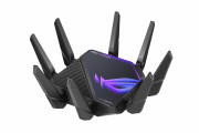 ASUS ROG Rapture GT-AXE16000 router wireless 10 Gigabit Ethernet Tri-band (2.4 GHz / 5 GHz / 6 GHz) Negru 