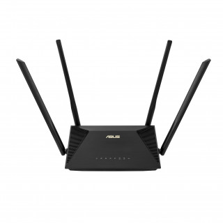 ASUS RT-AX53U router wireless Gigabit Ethernet Bandă dublă (2.4 GHz/ 5 GHz) Negru PC