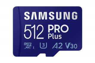 Samsung PRO Plus 512 Giga Bites MicroSDXC UHS-I Clasa 10 PC