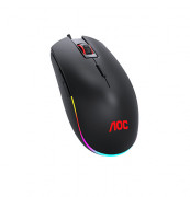 AOC GM500 mouse Ambidextru USB Tip-A Optice 5000 DPI 