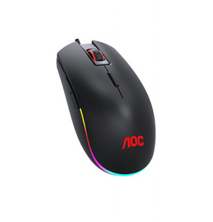 AOC GM500 mouse Ambidextru USB Tip-A Optice 5000 DPI PC