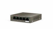 Tenda TEF1105P-4-63W Fara management Fast Ethernet (10/100) Power over Ethernet (PoE) Suport Negru 