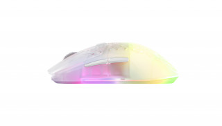 Steelseries Aerox 3 Wireless Ghost mouse-uri Gaming Mâna dreaptă RF Wireless + Bluetooth Optice 18000 DPI PC