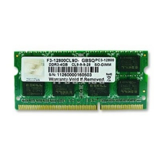 G.Skill 4GB DDR3-1600 SQ module de memorie 4 Giga Bites 1 x 4 Giga Bites 1600 MHz PC