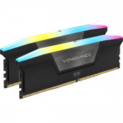 Corsair Vengeance RGB CMH64GX5M2B6400C32 module de memorie 64 Giga Bites 2 x 32 Giga Bites DDR5 6400 MHz 