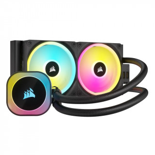 Corsair H100I Procesor Kit lichid de răcire 12 cm Negru PC