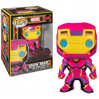 Funko Pop! Marvel: Black Light Iron Man #649 Vinyl Figura Cadouri