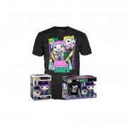 Funko Pop! DC Comics: The Joker Vinyl Figura with Speaker Tee Box & T-Shirt XL Szett 