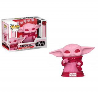 Funko Pop! Star Wars: Valentines: Grogu with cookies #493 Vinyl Figura Cadouri