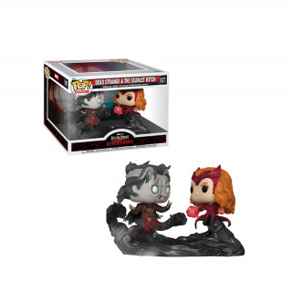 Funko Pop! Marvel Doctor Strange in the Multiverse of  Madness - Dead Strange & The Scarlet Witch #1027 Bobble-Head figurine Cadouri