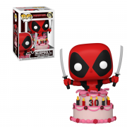 Funko Pop! #776 Marvel: Deadpool 30th- Deadpool in Cake 