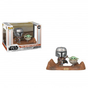 Funko Pop! #369 Moment: Mandalorian-Mandalorian&Child 