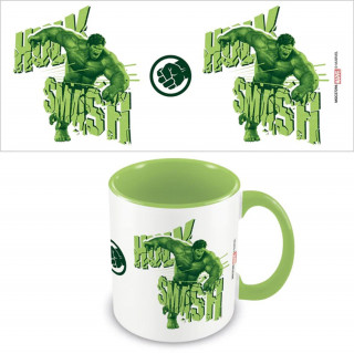 The Incredible Hulk (Hulk Smash) Lime Green Mug Cadouri