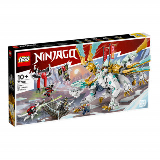 LEGO NINJAGO: Creatura Dragon de gheață a lui Zane (71786) Jucărie