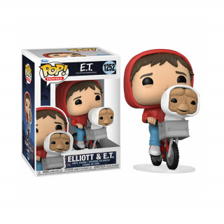 Funko Pop! Movies: E.T. - Elliot with E.T. in the bike basket #1252 Vinyl Figura Cadouri