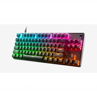 Steelseries Apex 9 TKL USB Mechanikus Gamer Linear OptiPoint keyboard UK (Black) (64848) PC