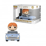 Funko Pop! Rides Super Deluxe: Harry Potter CoS Anniversary 20th - Ron Weasley in Flying Car #112 Vinyl Figurina 