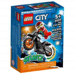 LEGO City Fire Stunt Bike (60311) Jucărie