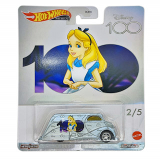 Hot Wheels Mașinuță PopCulture - Deco Delivery - Alice in wonderland (DLB45-HKC89) Jucărie