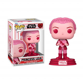 Funko Pop! Disney Star Wars: Valentines S3 - Princess Leia #589 Bobble-Head Vinyl Figura Cadouri