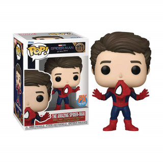 Funko Pop! Marvel Spider-Man: No Way Home - The Amazing Spider-Man (Unmasked) (Special Edition) #1171 Bobble-Head Vinyl Figura Cadouri