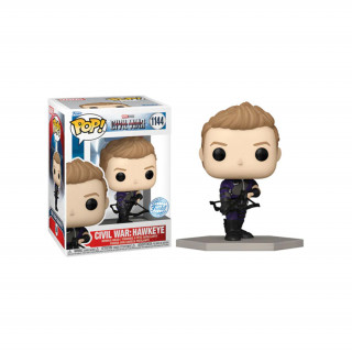 Funko Pop! Marvel: Captain America Civil War: Hawkeye (Special Edition) #1144 Bobble-Head Vinyl Figura Cadouri