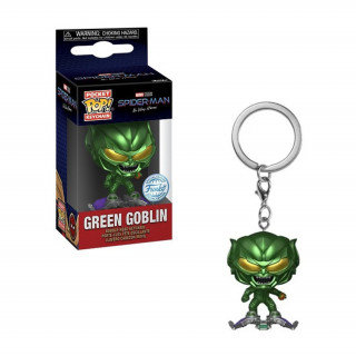 Funko Pocket Pop!: Marvel Spider Man No Way Home S3 - Green Goblin (with BMB) Bobble-Head Vinyl Keychain Cadouri