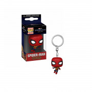 Funko Pocket Pop! Marvel: Spider-Man No Way Home - Spider Man (Leaping) Bobble-Head Vinyl Keychain 