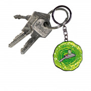 RICK AND MORTY - keychain "Portal Gun" 