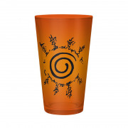 NARUTO SHIPPUDEN - XXL glass - 400 ml - Konoha & seal 