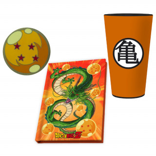 DRAGON BALL - XXL Glass + Pin + Notebook - "Dragon Ball" Cadouri