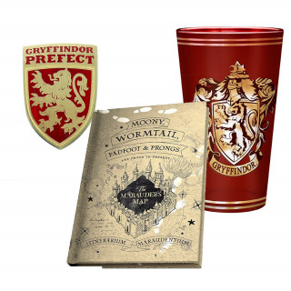 Harry Potter - XXL Cup + Pin + Notebook - "Gryffindor" Cadouri