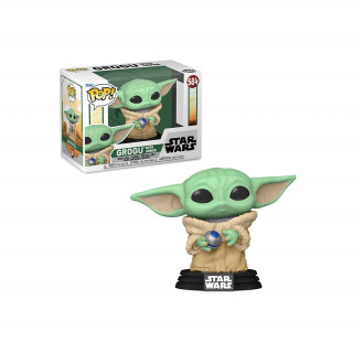 Funko Pop! #584 Disney Star Wars: Book of Boba Fett - Grogu with Armor Bobble-Head Vinyl Figura Cadouri