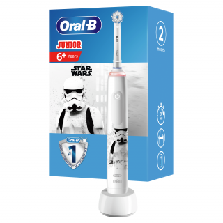 Oral-B PRO3 Electric Toothbrush with Junior Sensi Head - StarWars Acasă