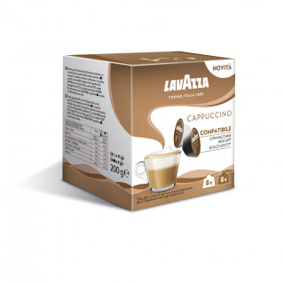 Lavazza Cappuccino Dolce Gusto Compatible Capsule 8+8 pcs 200g Acasă