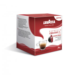 Lavazza Espresso Cremoso Dolce Gusto Compatible Capsule 16x8g Acasă