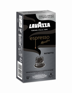 Lavazza Espresso Ristretto Ground, Roasted Coffe Capsule 10x5.7g Acasă