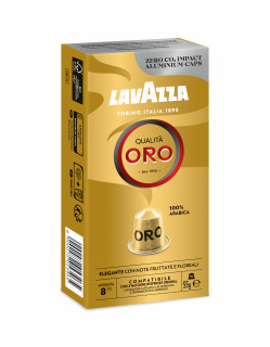 Lavazza Qualita Oro Ground, Roasted Coffee Capsule 10x5.5g Acasă