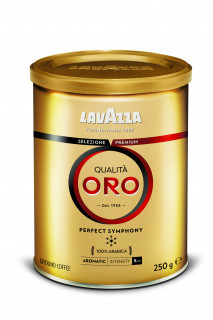 Lavazza Qualita Oro Perfect Symphony Ground Coffee Metal Can 250g Acasă