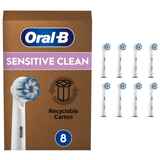 Oral-B Toothbrush Head Sensitive Clean 8pcs Acasă