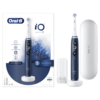 Oral-B iO7 Electric Toothbrush Saphire Blue Acasă