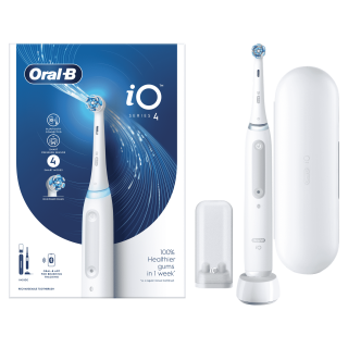 Oral-B iO4 Electric Toothbrush Quite White Acasă