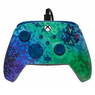 Controler Rematch cu licență oficială PDP - Glitch Green (Xbox One/Xbox Series X/S) Xbox Series