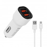 S-Link Car Charger SL-EC30L (White) 