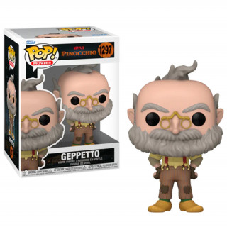  Funko Pop! #1297 Filme: Pinocchio (Netflix) - Figurină din vinil Geppetto Cadouri