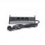 TOO VPS-315-3S IP20, 3x 2P+F, 2x USB-A, silver, desktop-mountable socket distributor thumbnail